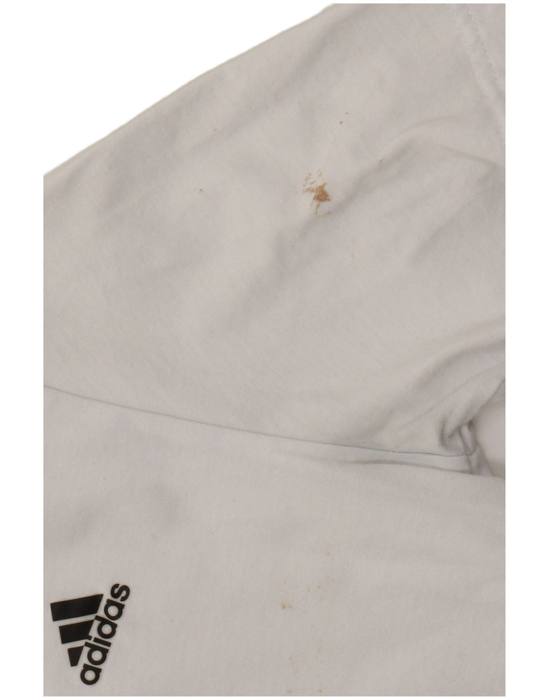 Camiseta Adidas Meninos 13-14 Anos Algodão Branco