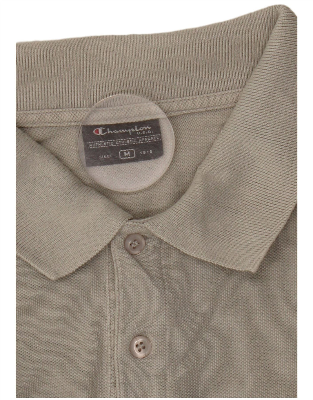 Camisa polo masculina Champion cinza médio
