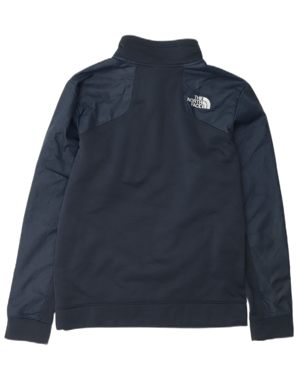 Suéter The North Face Boys Zip Neck 14-15 Anos XL Azul Marinho