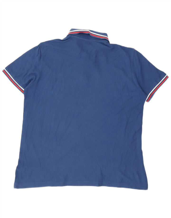 Camisa polo masculina Lotto grande azul