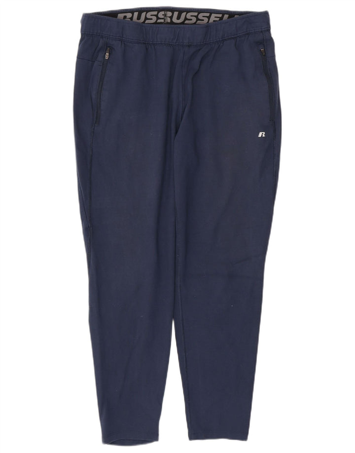 Calça de treino masculina RUSSELL ATLÉTICA grande rayon azul marinho
