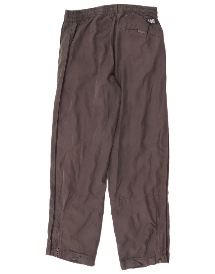 Calça de treino masculina Nike poliéster cinza médio