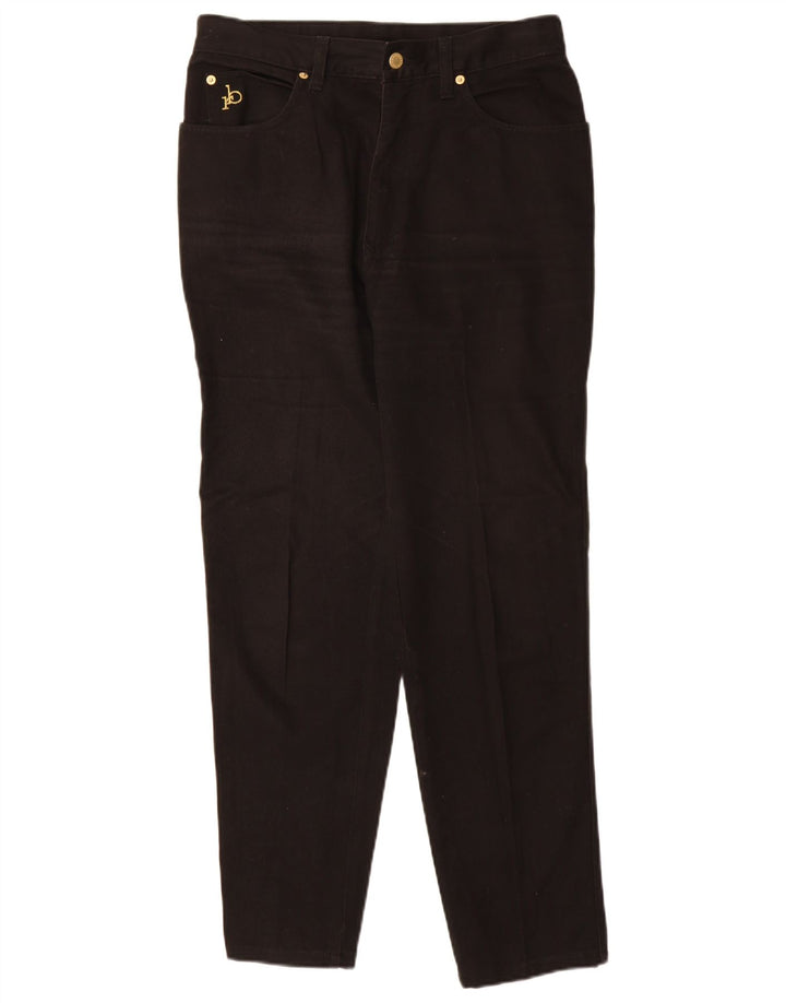 Calça jeans feminina Roccobarocco EU 40 médio W32 L30 preta