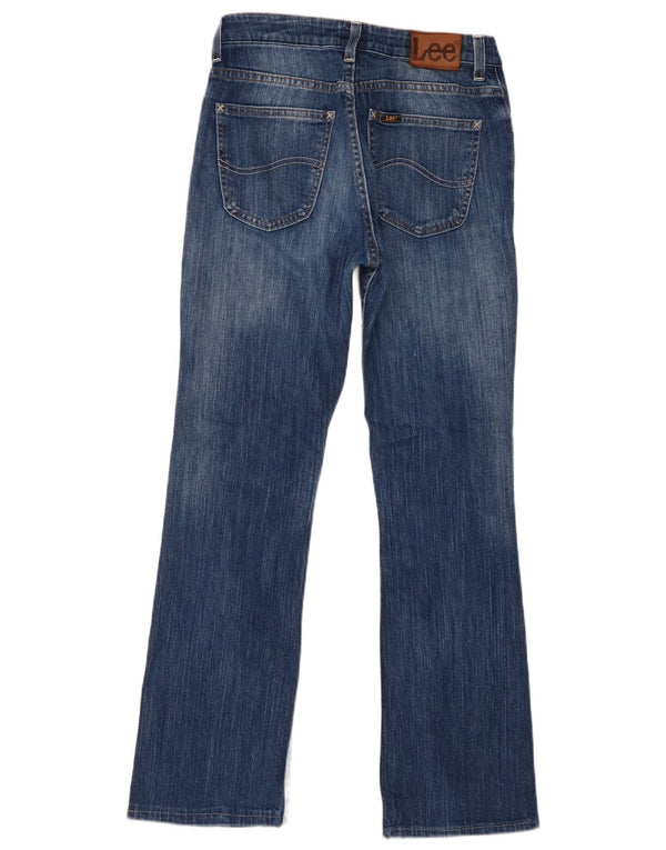 Lee Mens Cameron Straight Jeans W30 L29 Azul Algodão