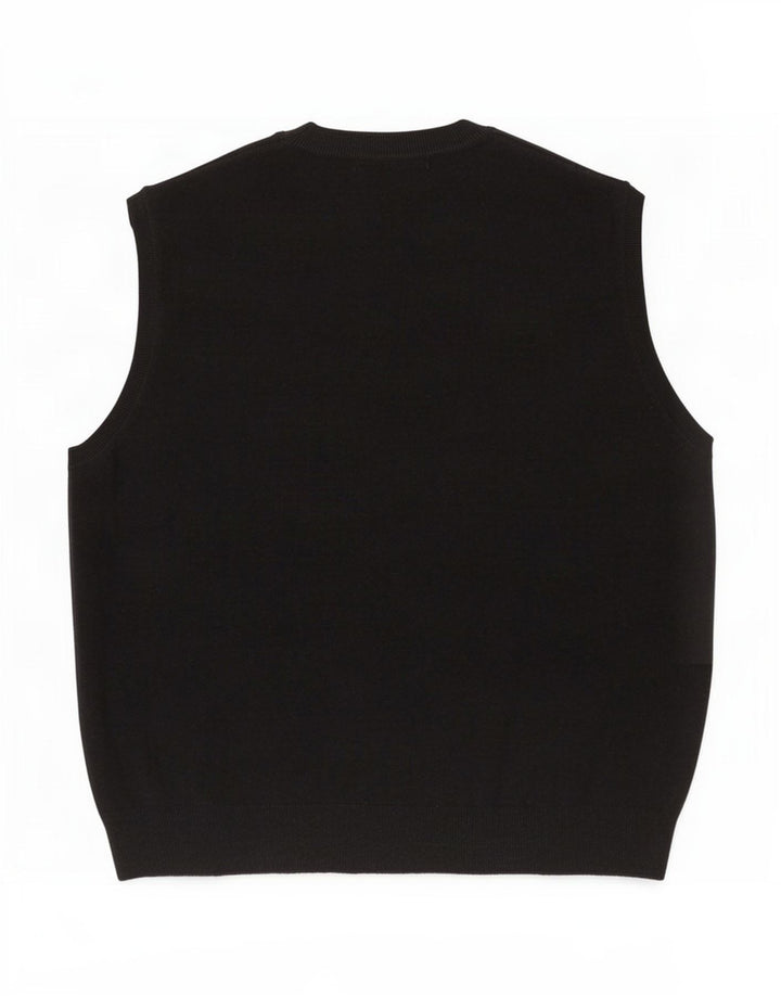 Gap Mens Vest Tank Top XL Algodão Cinza