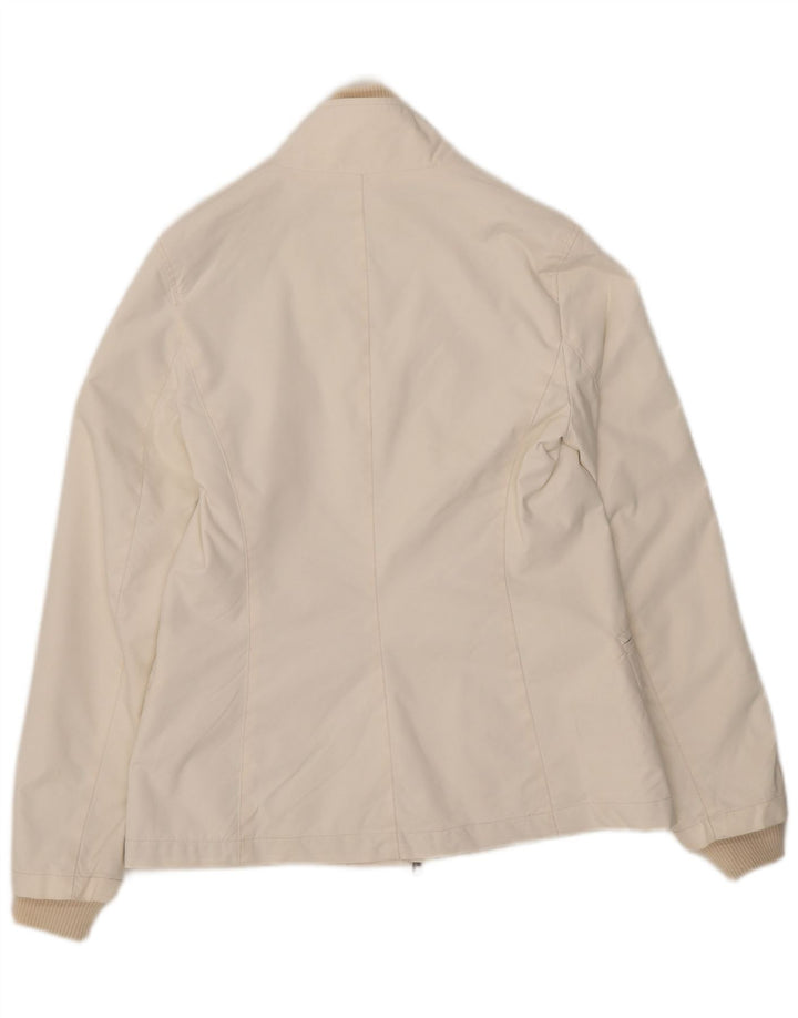 Jaqueta utilitária feminina Conte of Florence IT 42 nylon branco médio