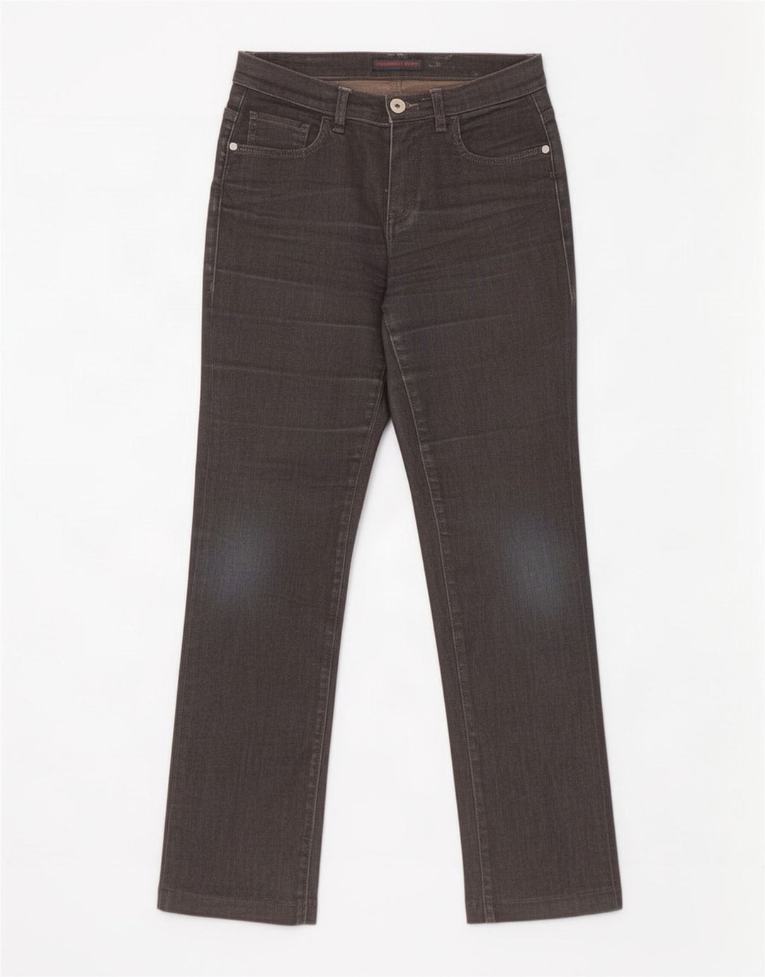 Jeans retos femininos Trussardi W28 L28 preto