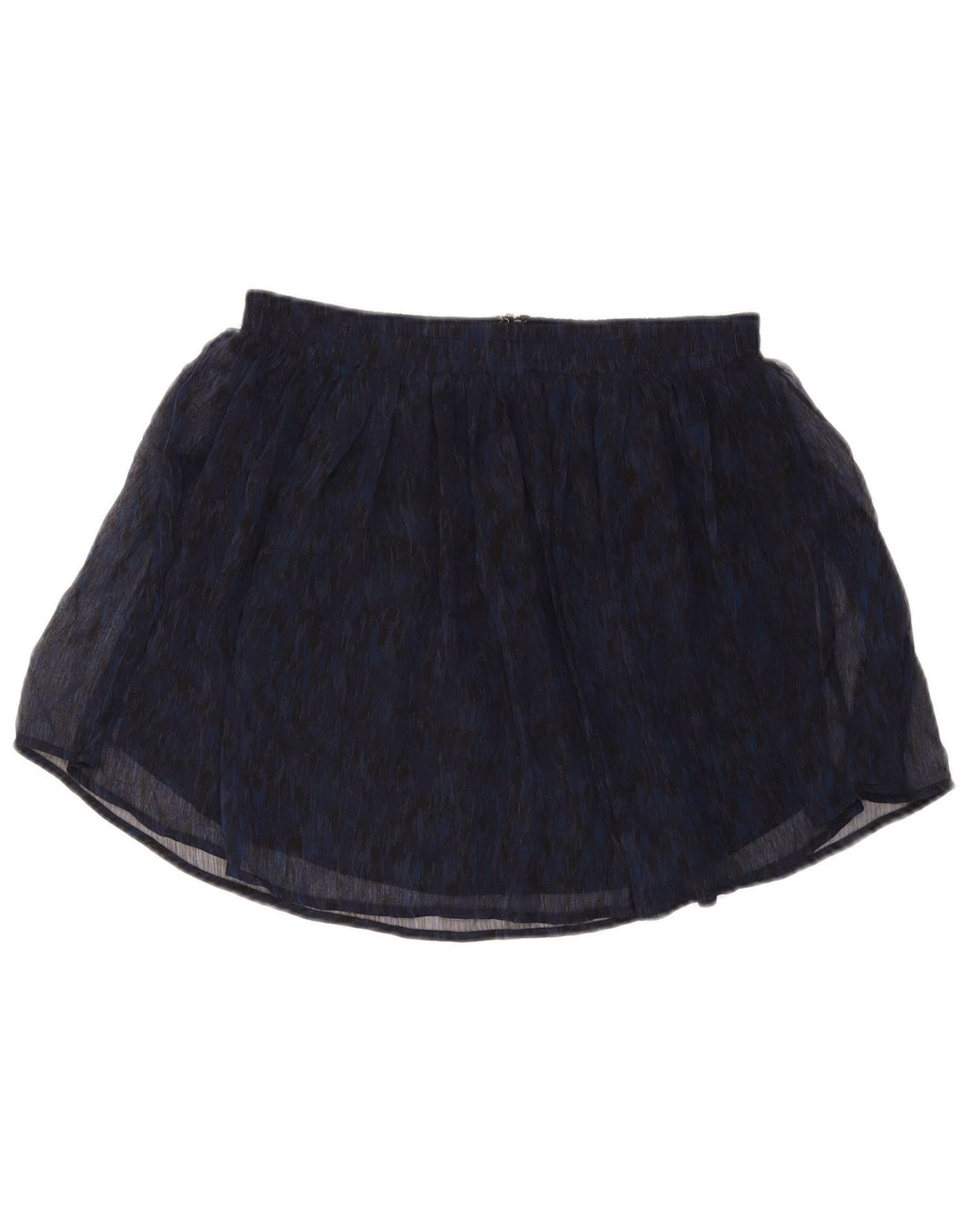 Minissaia feminina CONVERSE média W30 poliéster Ikat azul marinho