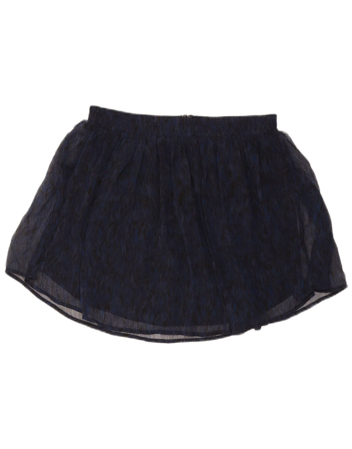 Minissaia feminina CONVERSE média W30 poliéster Ikat azul marinho