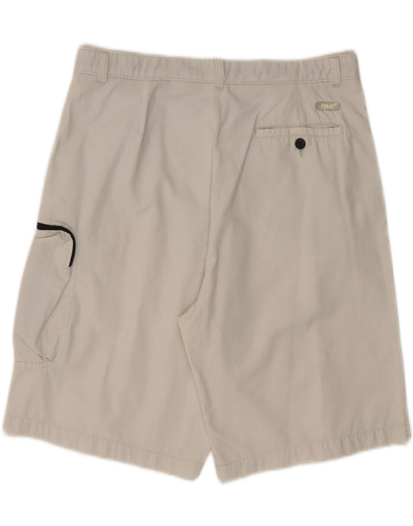 Fila Mens Cargo Shorts IT 50 Grande W32 Branco