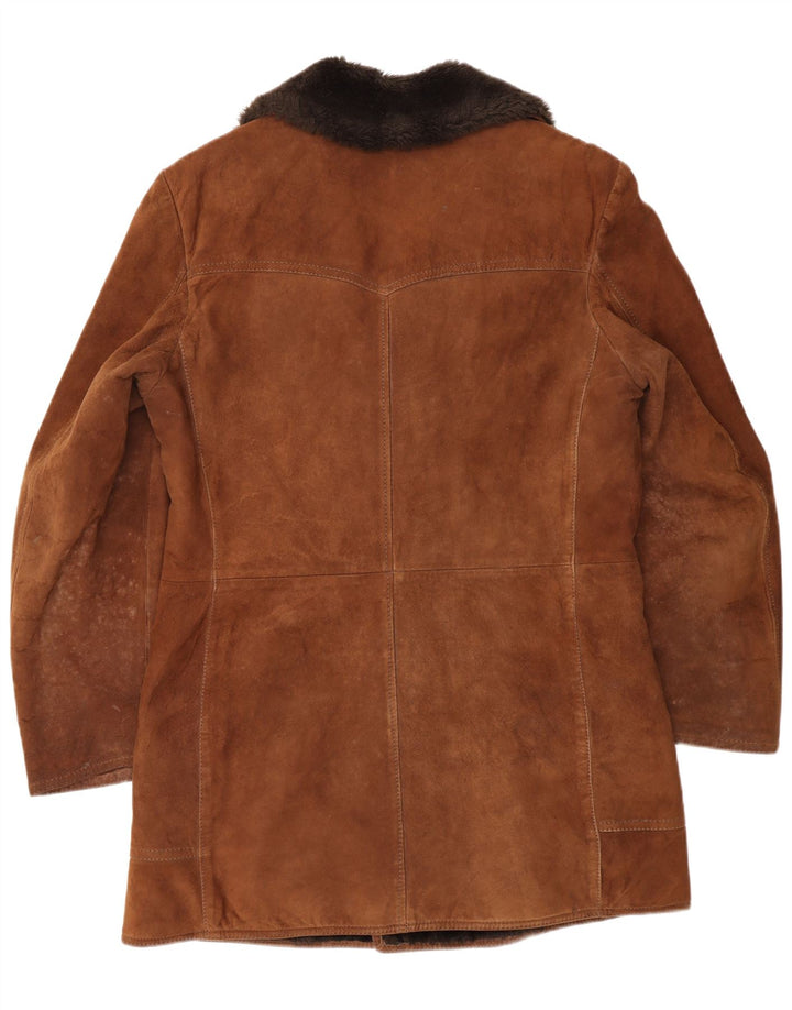 Casaco feminino Ruffo Shearling IT 50 XL marrom