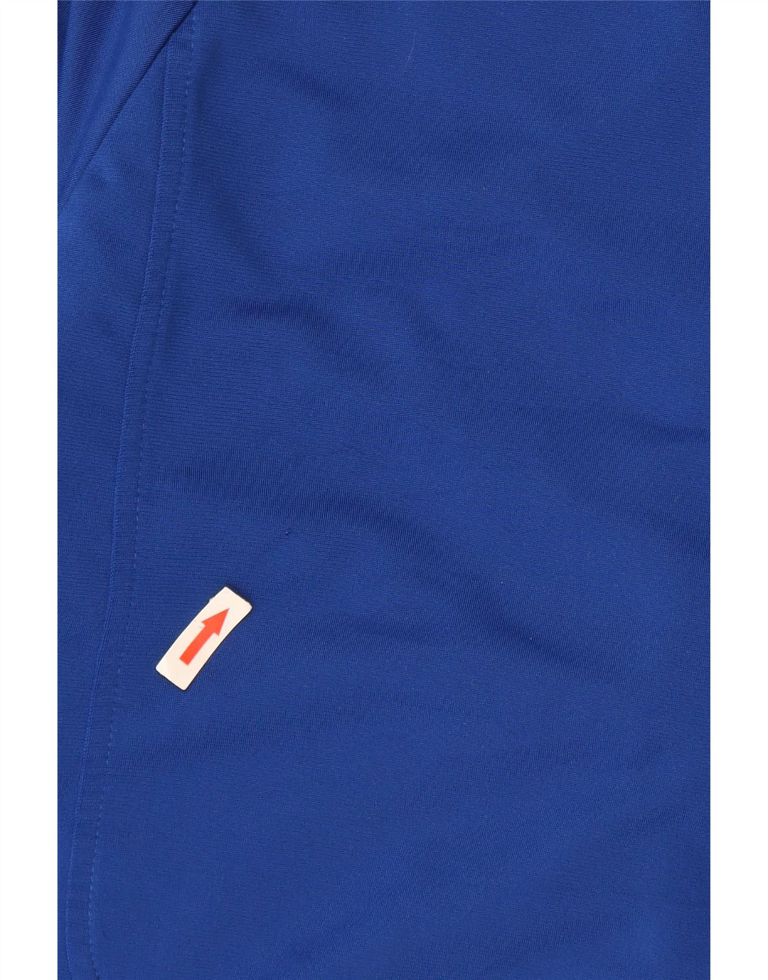 Adidas Mens Tracksuit Top Jacket Médio Azul Colorblock Poliéster