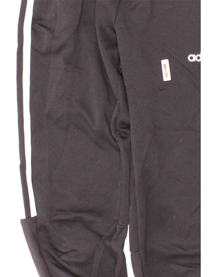 Calças de treino Adidas Boys Climalite 11-12 anos preto poliéster