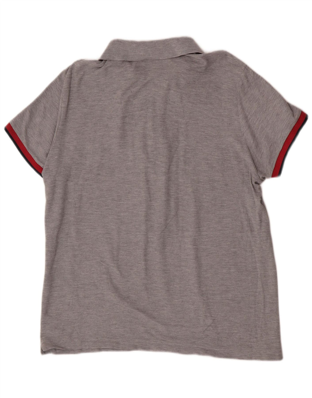 Camisa polo masculina Lotto Life's cinza médio manchada