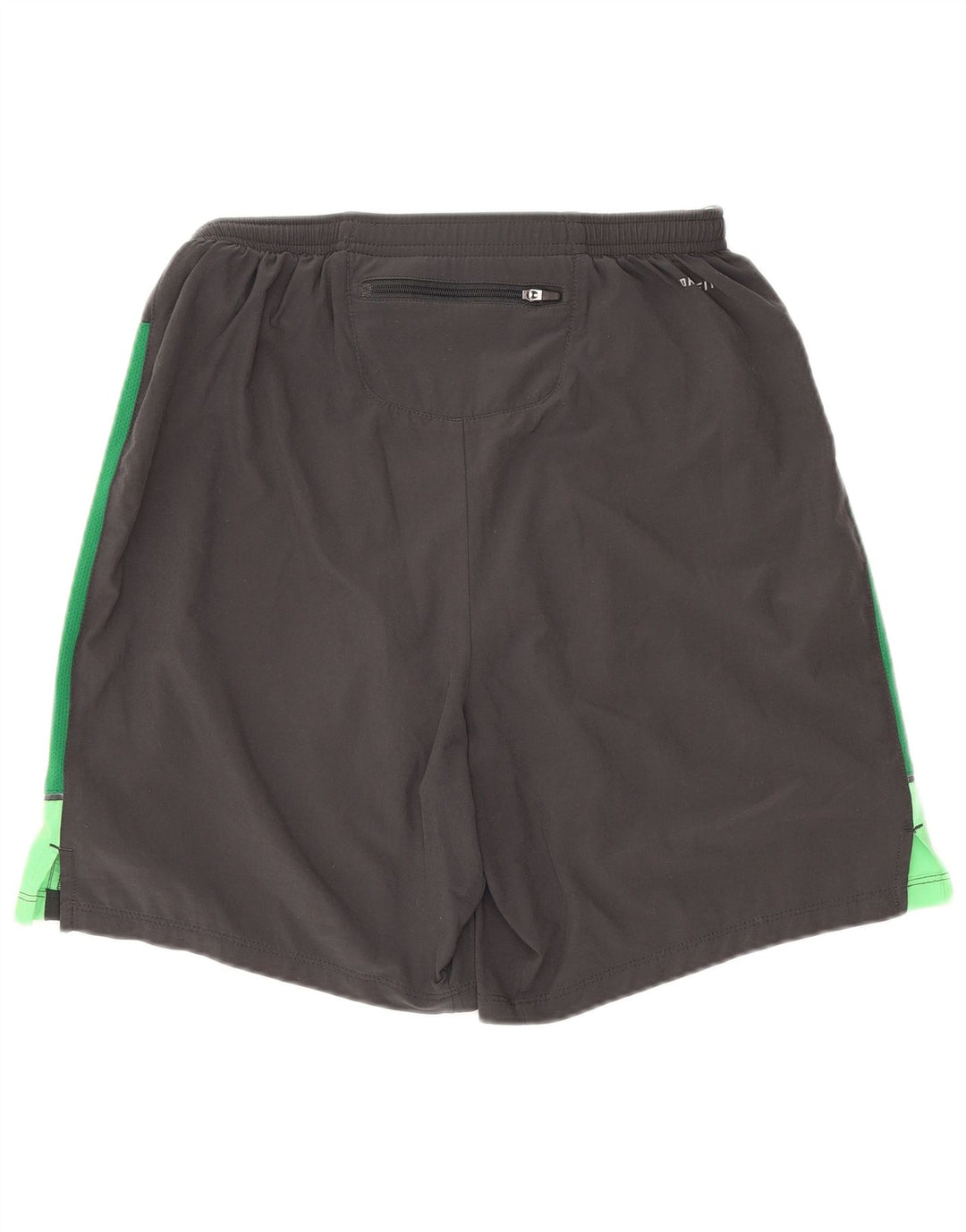 Shorts esportivos regulares masculinos Nike pequenos cinza colorblock poliéster esportivo