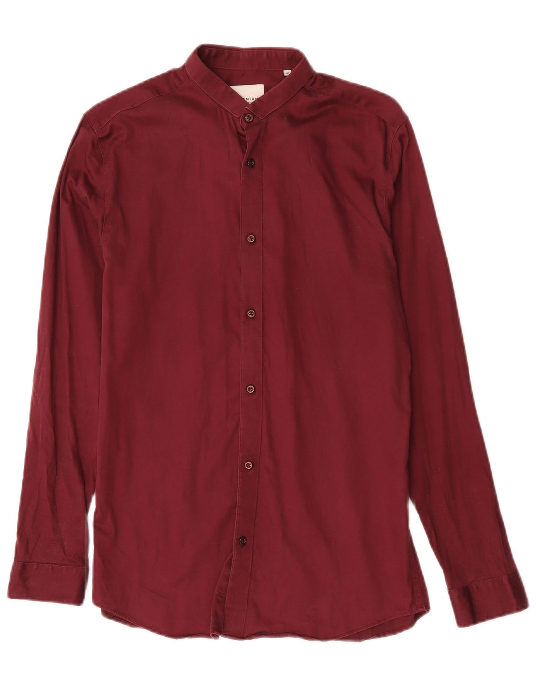Camisa masculina Jack & Jones tamanho 40 algodão Borgonha médio