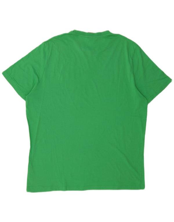 Camiseta masculina Puma Top 2XL algodão verde