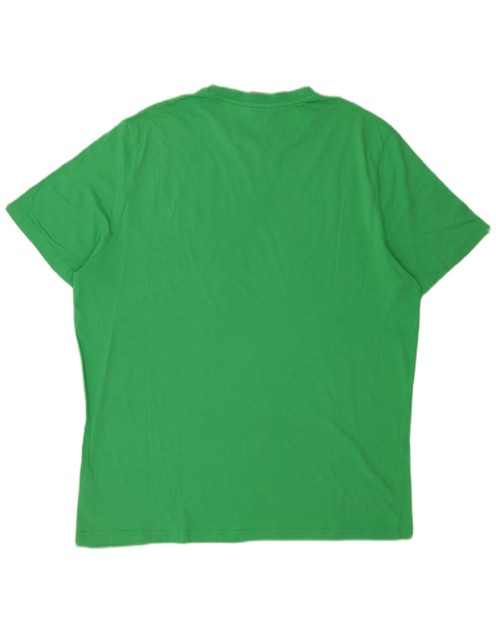 Camiseta masculina Puma Top 2XL algodão verde