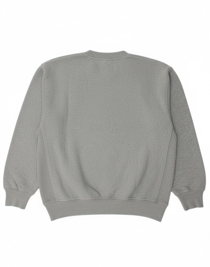PUMA Mens Graphic Moletom Jumper XL Cinza Algodão