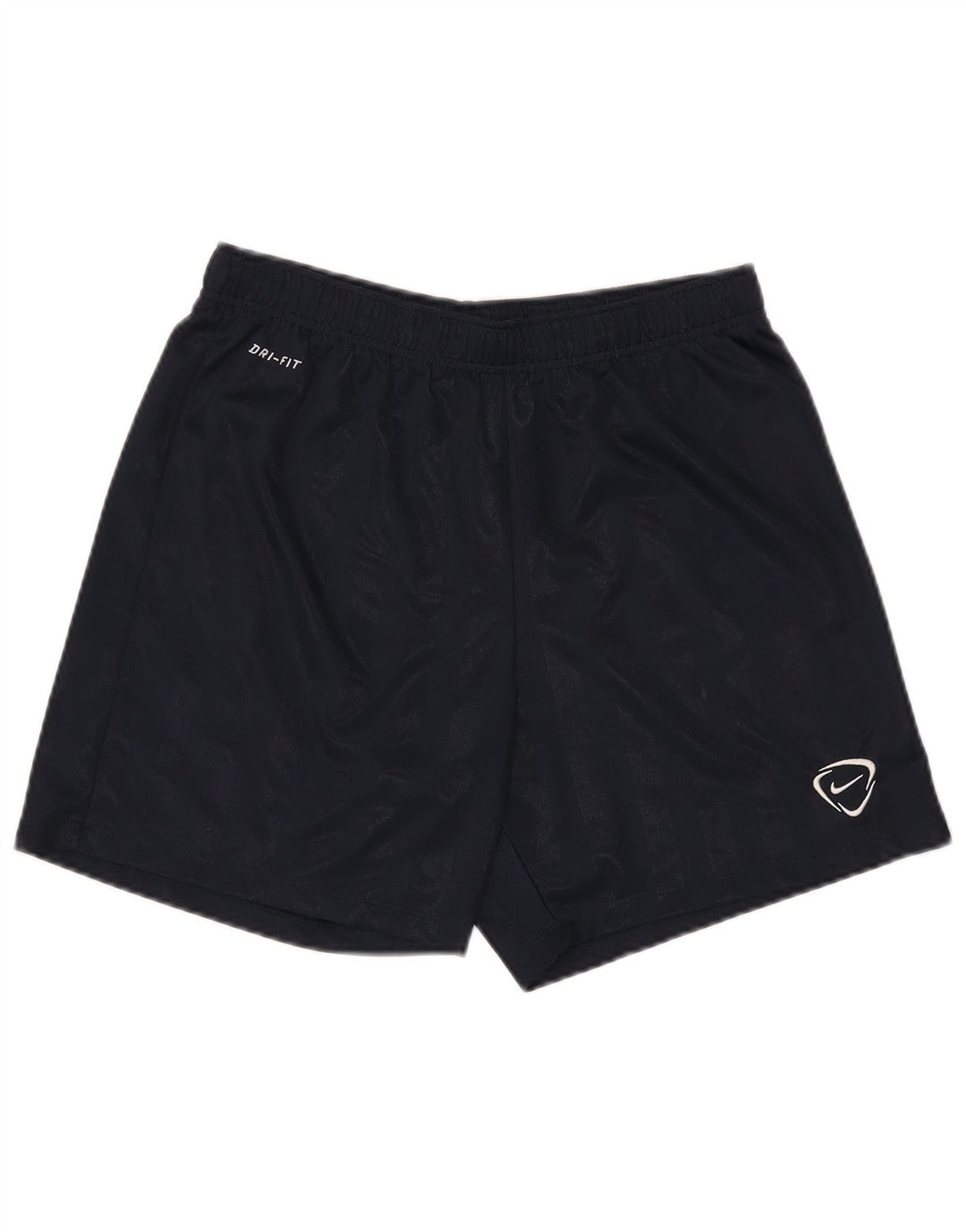 Shorts esportivos masculinos Nike Dri Fit médio poliéster listrado azul marinho