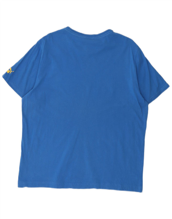 Camiseta gráfica masculina PUMA XL azul