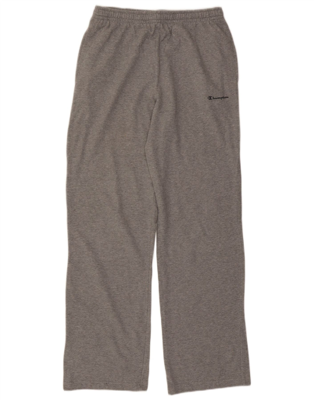 Calça de treino masculina Champion XL cinza manchado de algodão