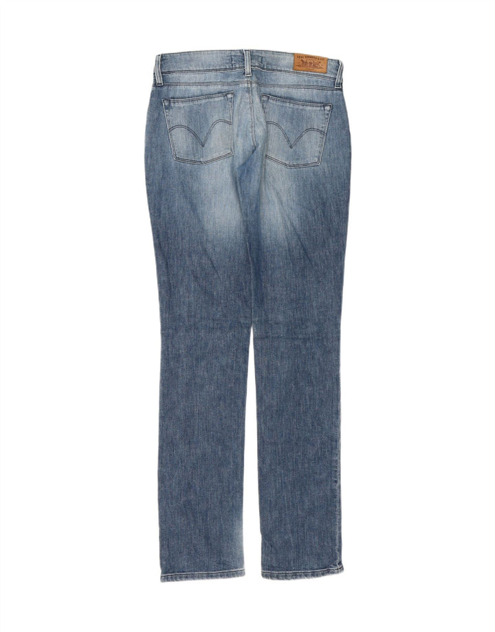 LEVI'S Feminino 571 Slim Jeans W31 L34 Azul Algodão