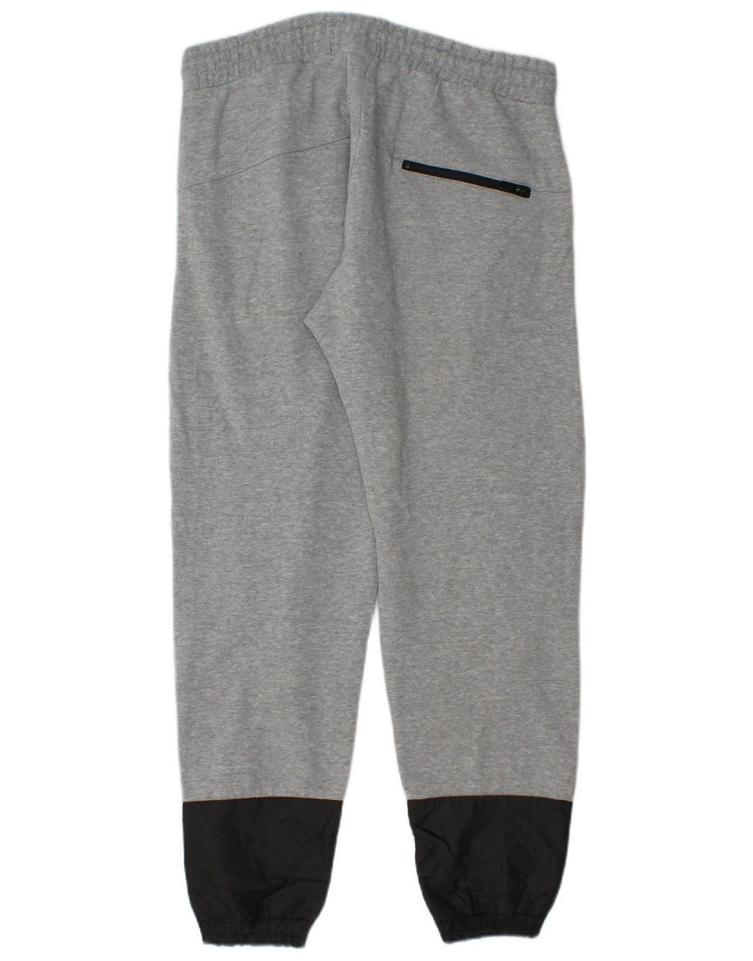 JACK & JONES Calça de treino masculina Joggers grande bloco cinza