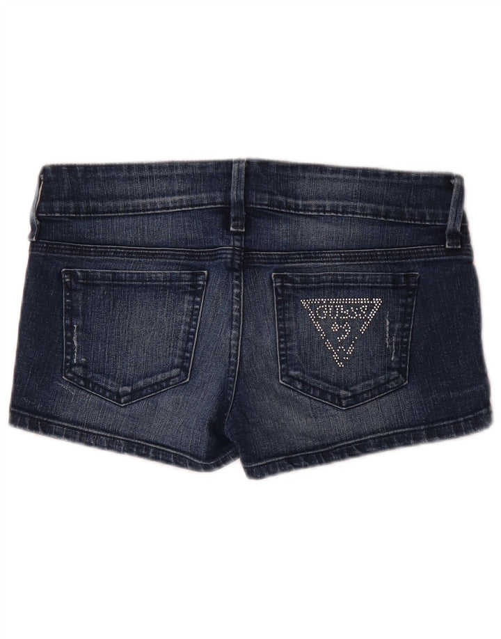 Guess Shorts jeans feminino W29 algodão azul médio