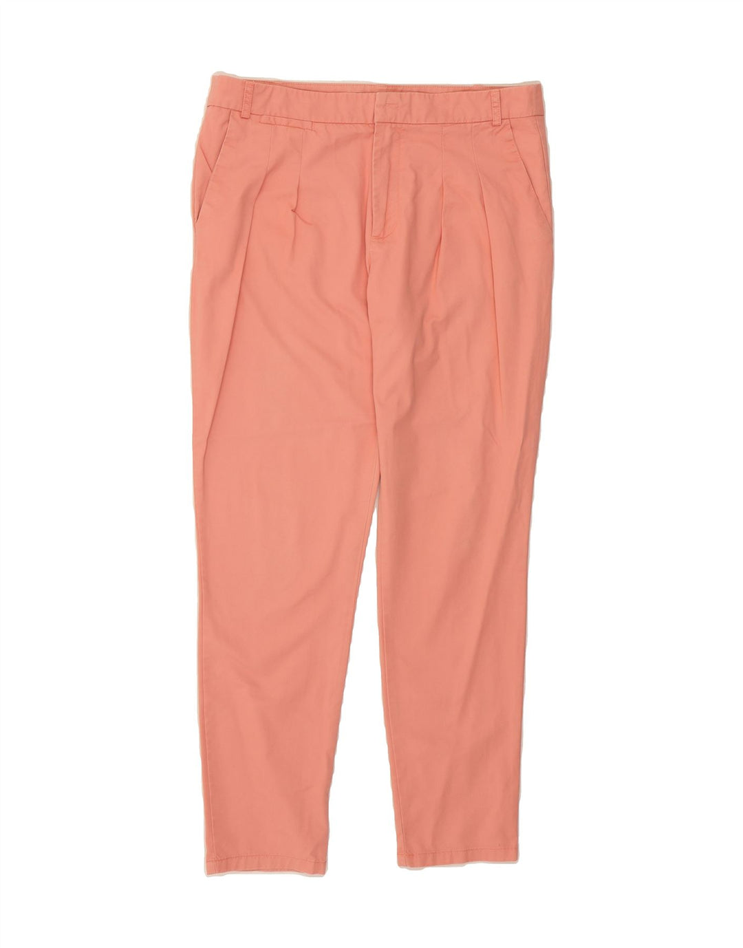 ZARA Womens Pegged Chino Trousers Medium W32 L27 Pink Vintage Zara and Second-Hand Zara from Messina Hembry 