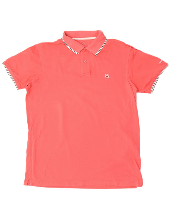 Camisa polo masculina Harmont & Blaine 2XL algodão rosa