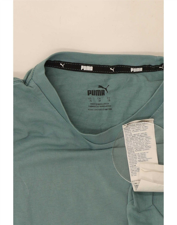 Puma Camiseta Masculina Top XS Verde Algodão
