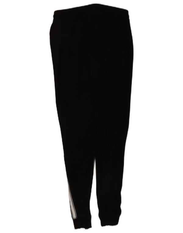 Calça de treino feminina Topshop Joggers UK 10 pequeno bloco colorido preto