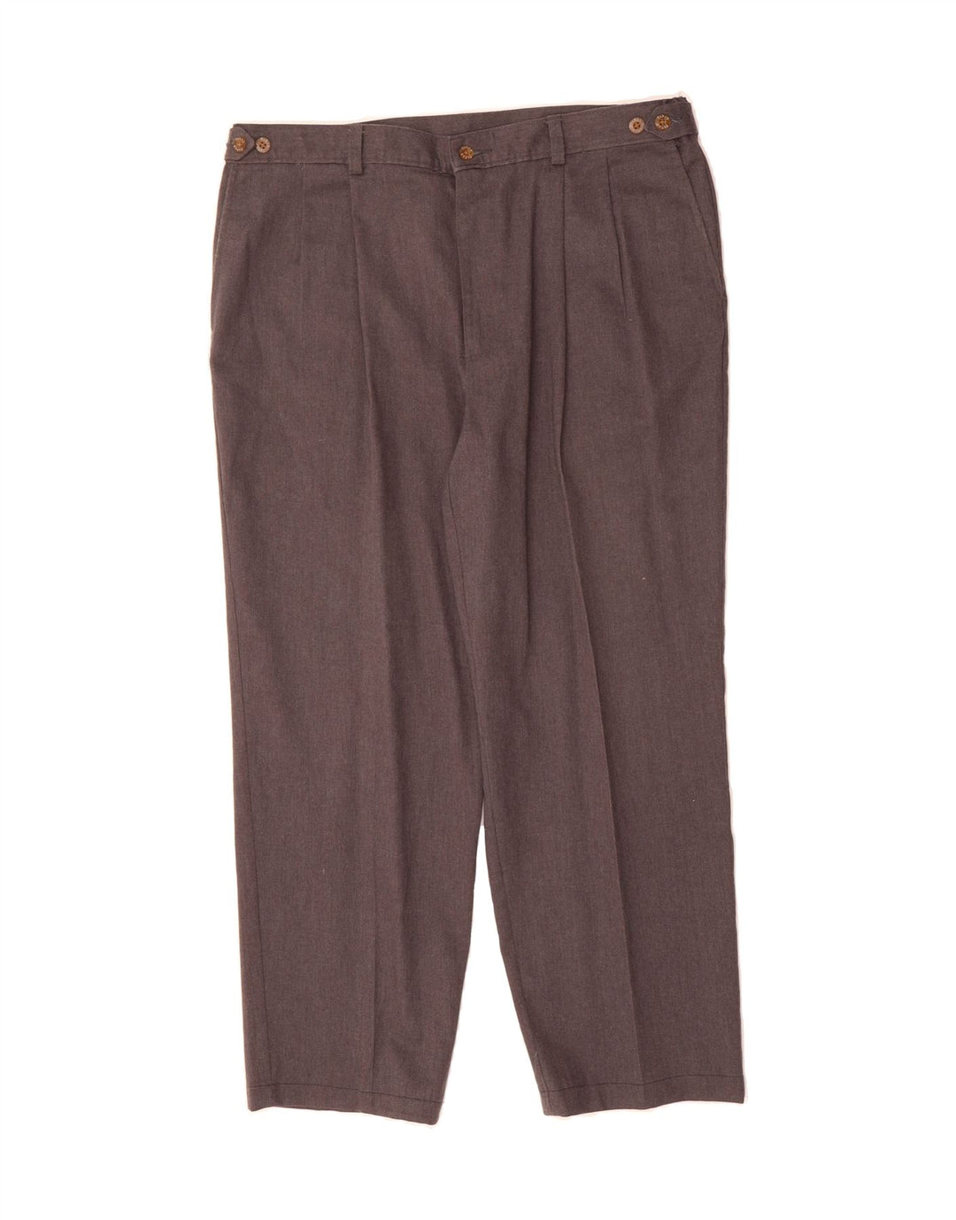 FARAH Womens Straight Chino Trousers W38 L29 Grey Cotton Vintage Farah and Second-Hand Farah from Messina Hembry 