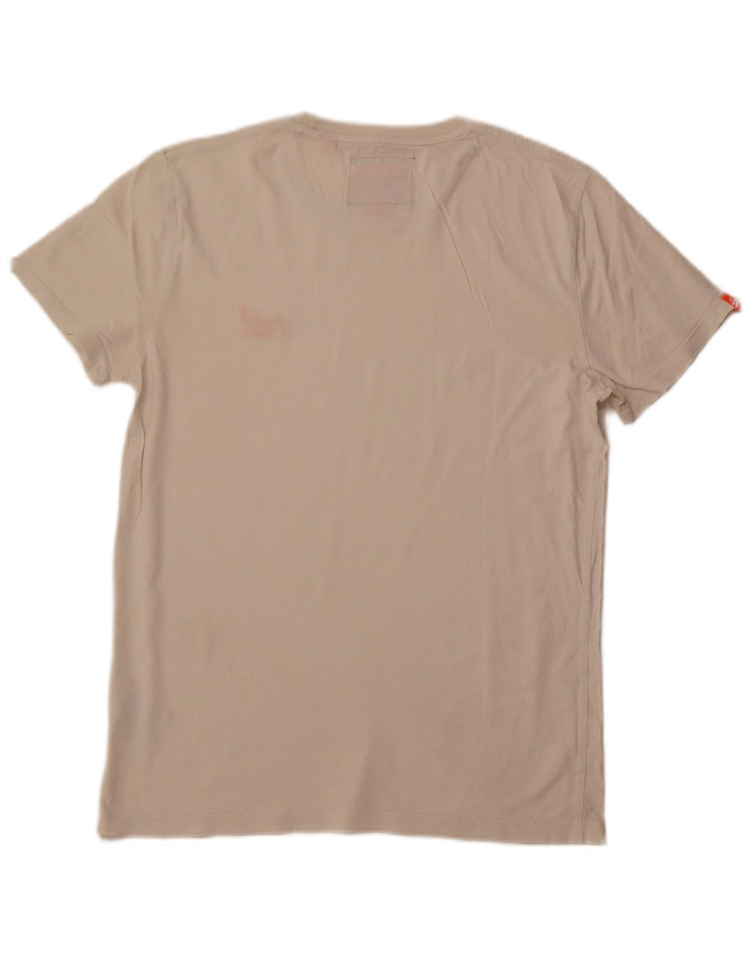 Camiseta masculina SUPERDRY grande algodão branco