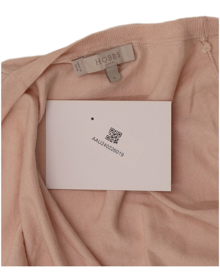 Hobbs Bolero Jumper feminino UK 14 grande bege