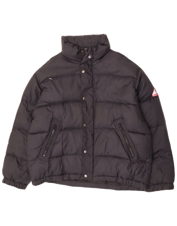 Jaqueta masculina acolchoada com capuz Invicta UK 44 2XL poliamida preta