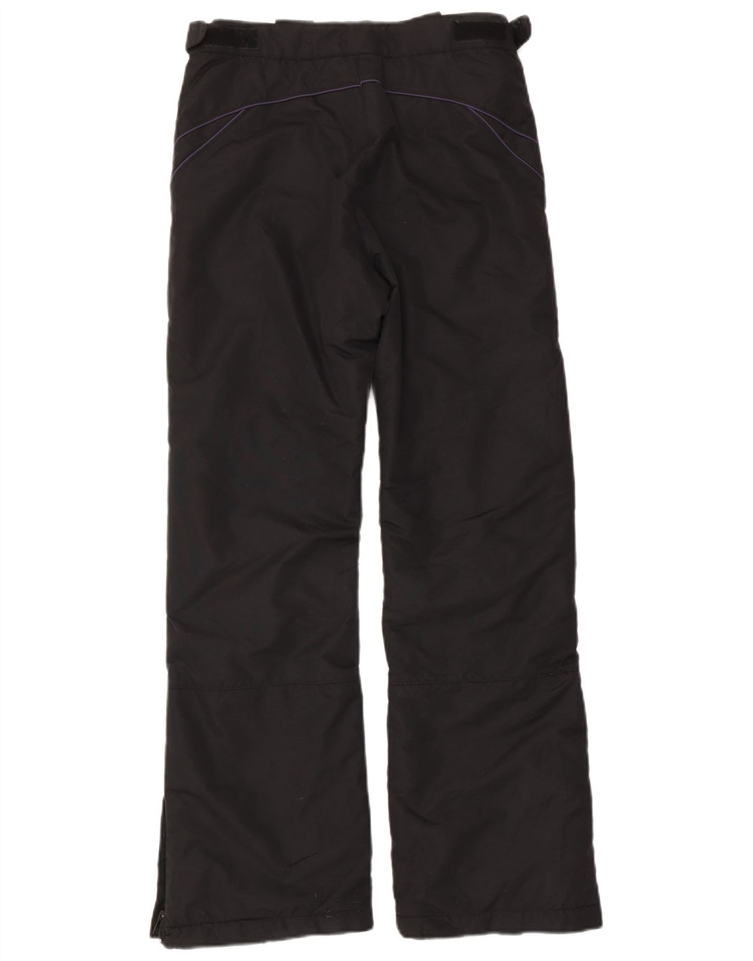 Calça feminina de esqui Brugi UK 10 pequena poliamida preta