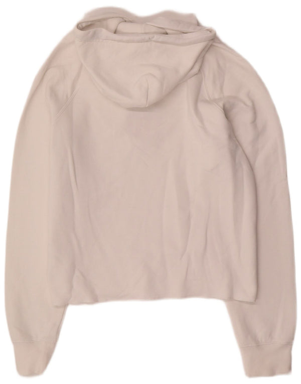Suéter com capuz gráfico feminino Gant UK 18 XL branco