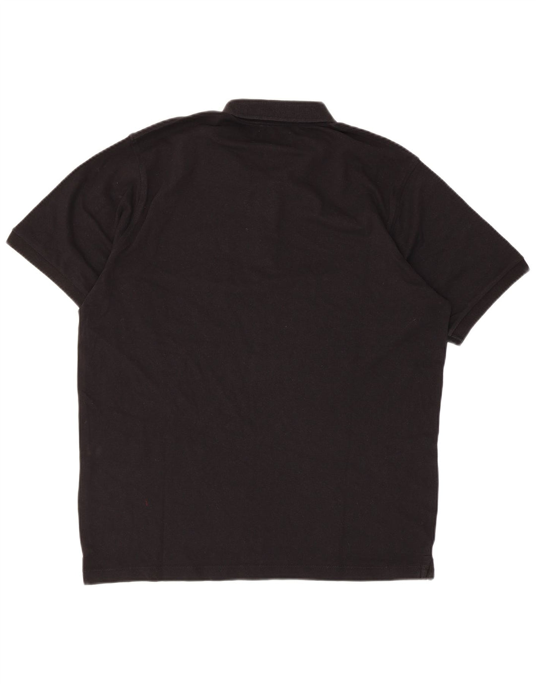 Camisa polo masculina RICHMOND grande algodão preto