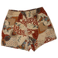 Shorts de natação masculino Fila IT 46 pequeno patchwork multicolorido algodão