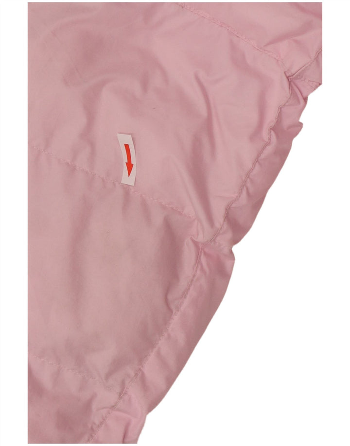 Jaqueta acolchoada com capuz Nike Girls 13-14 anos XL rosa poliéster