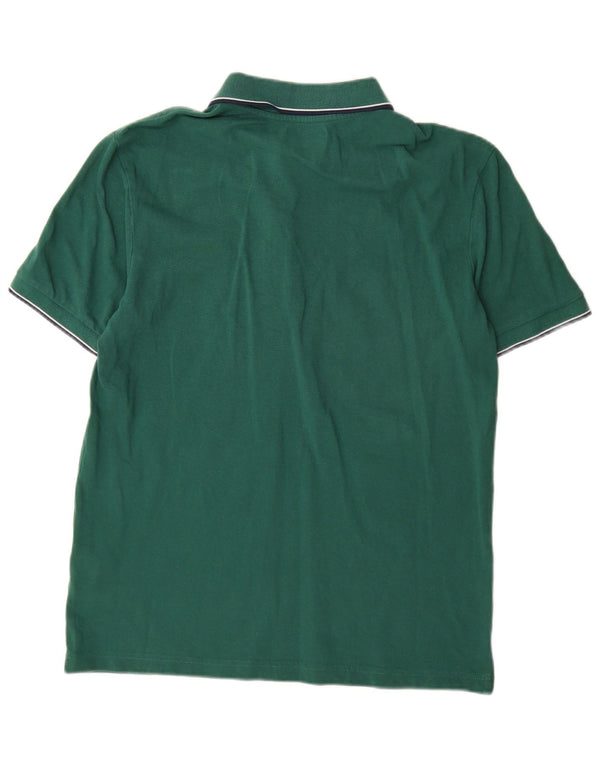 Camisa polo masculina Kappa grande algodão verde