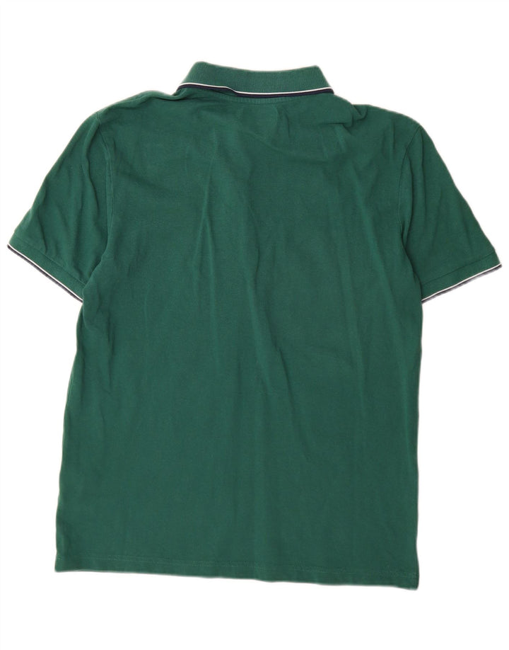 Camisa polo masculina Kappa grande algodão verde