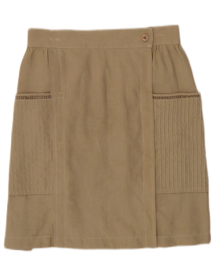 LES COPAINS Saia feminina W27 pequena verde