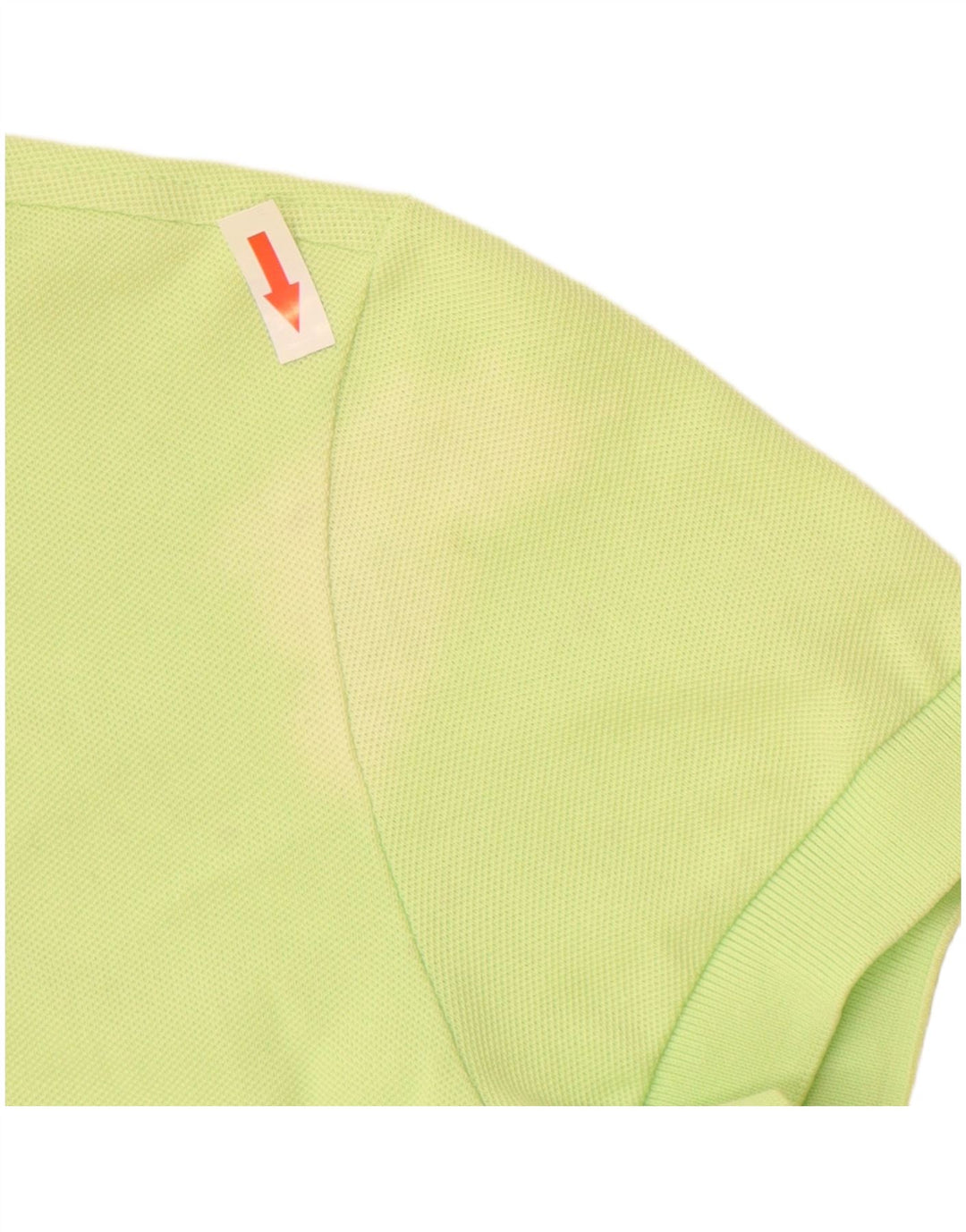 Camisa polo feminina Lacoste tamanho 38 algodão verde médio
