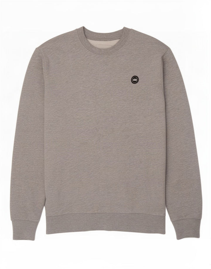 Jack & Jones moletom masculino jumper médio algodão cinza