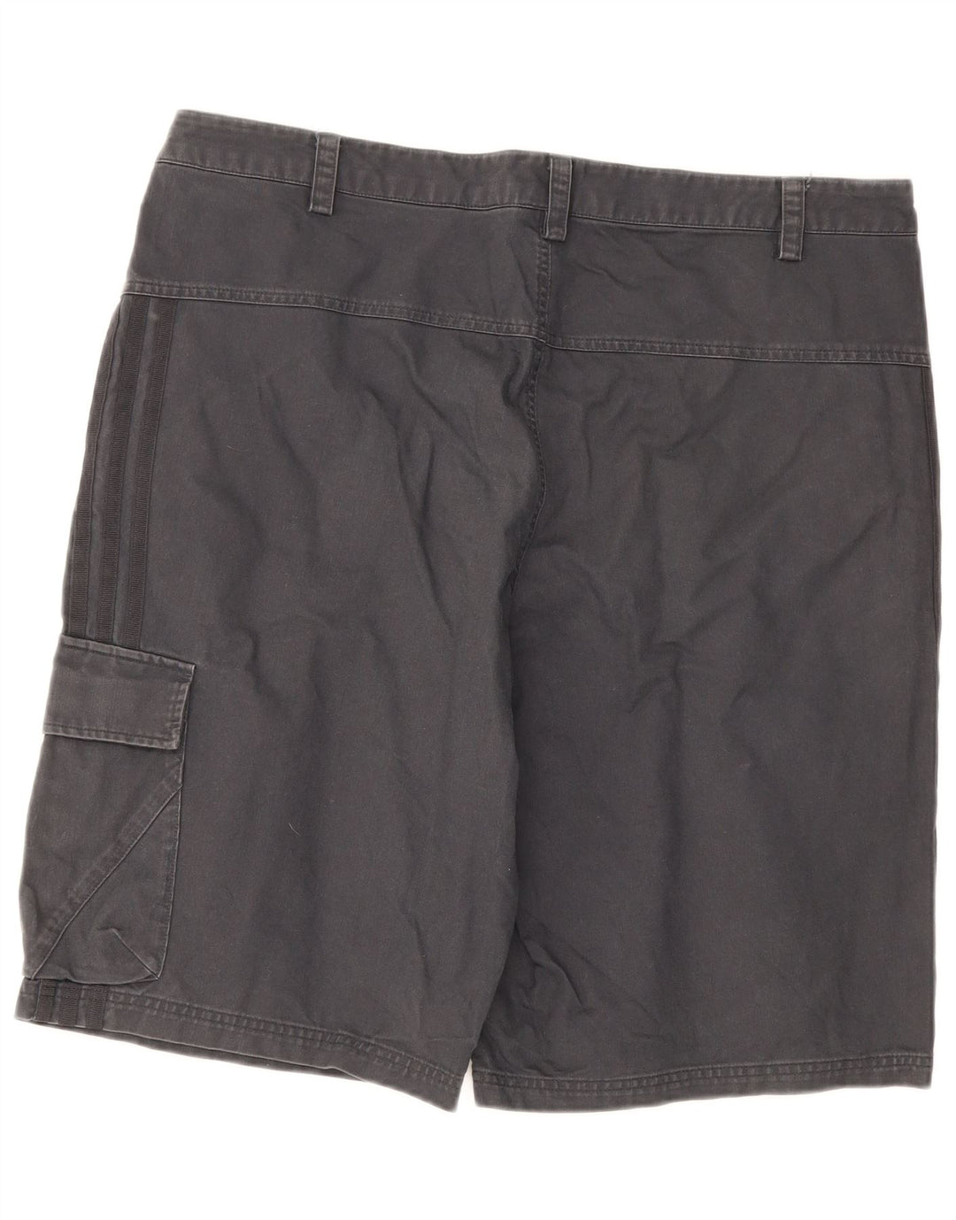 Adidas Mens Cargo Shorts XL W40 Cinza