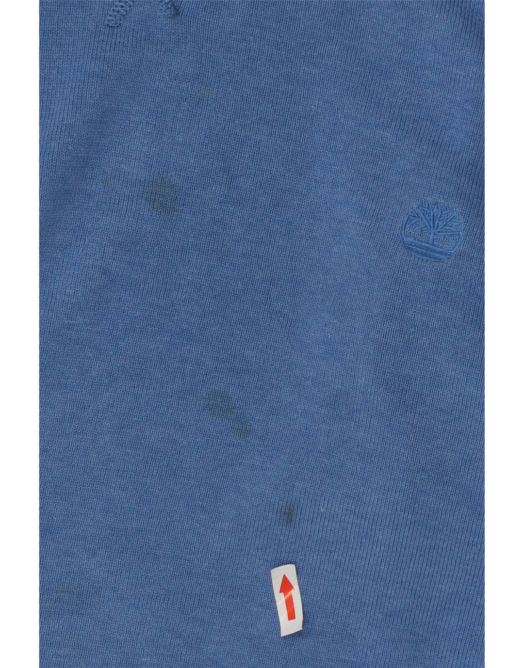 Suéter masculino Timberland com ajuste regular e gola canoa 2XL algodão azul