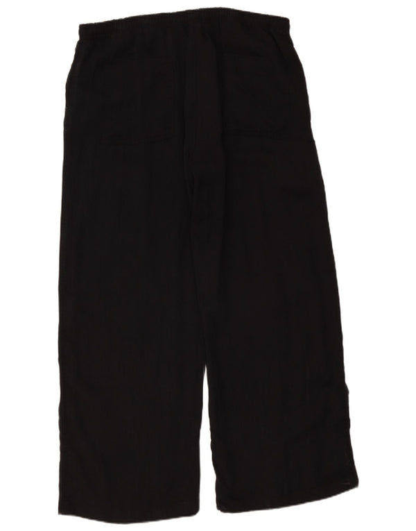 Zara Calça feminina cintura alta solta XL W36 L29 preta